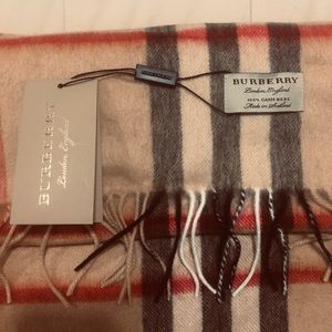 Authentic Burberry cashmere scarf